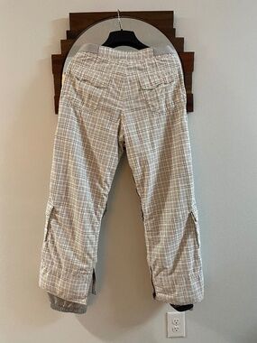 Burton Plaid Snowboard Pants- women's